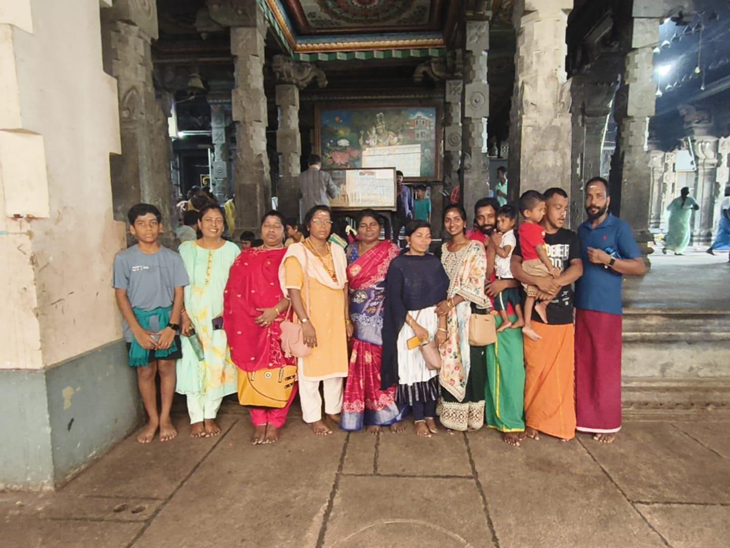 Happy travelers on a Coimbatore Holidays tour